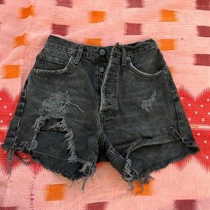 Agolde jean shorts